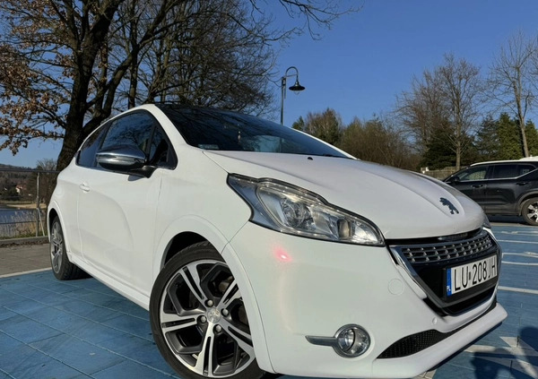 Peugeot 208 cena 33900 przebieg: 93555, rok produkcji 2015 z Łuków małe 232